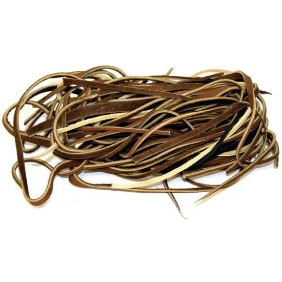 Realeather&reg; 1lb. Latigo Lace Scrap Bundle {4}