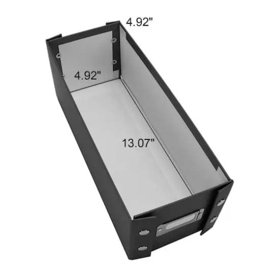 Snap-N-Store Black CD Box, 2ct. {5}