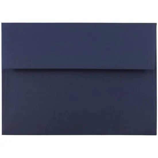 JAM Paper A7 Navy Blue Premium Invitation Envelopes {1}