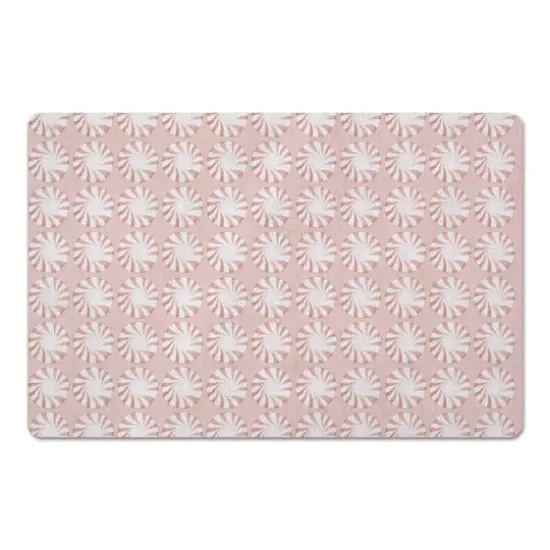 Peppermint Candy 27x18 Floor Mat {1}