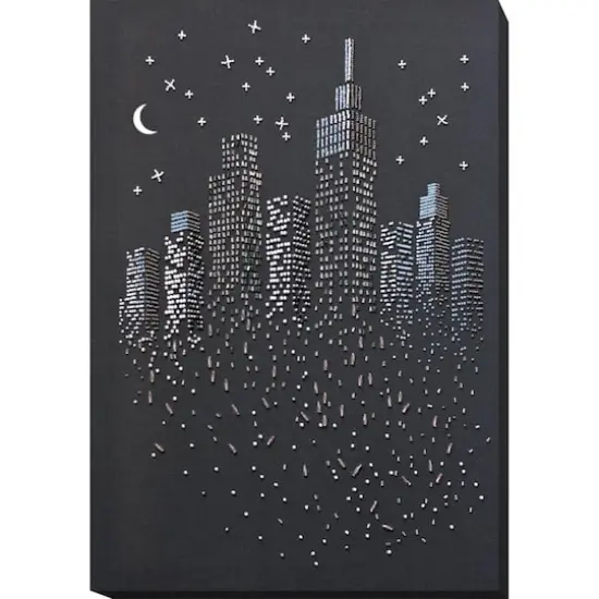 Abris Art Glitter of the Night Lights Deco Scenes Bead Embroidery Kit {1}