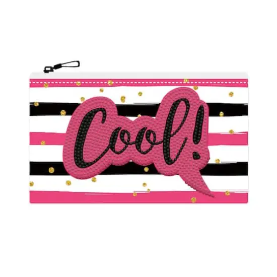 Diamond Dotz&reg; Beginner Cool Zipper Pouch Diamond Painting Kit {1}