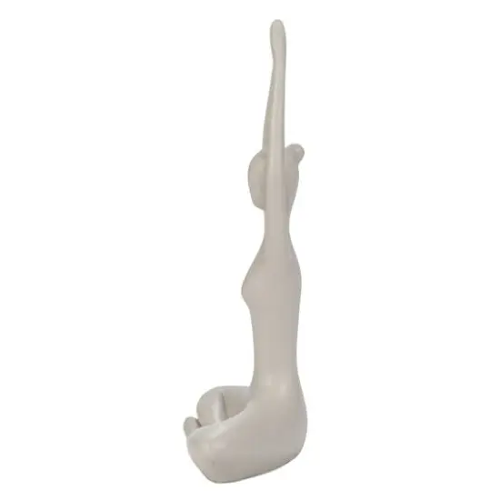 Hello Honey&reg; Yoga Figure & Glass Votive Candle Holder Set {7}