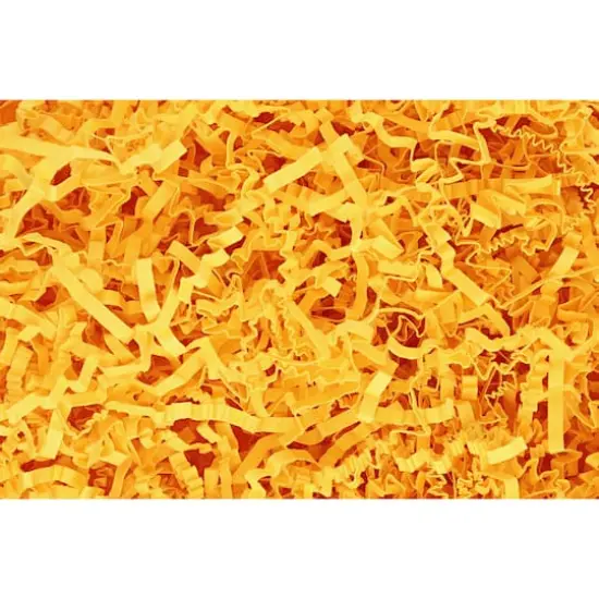 Essentials by Leisure Arts Crinkle Shred Box, 10lb. Canary Yellow {1}