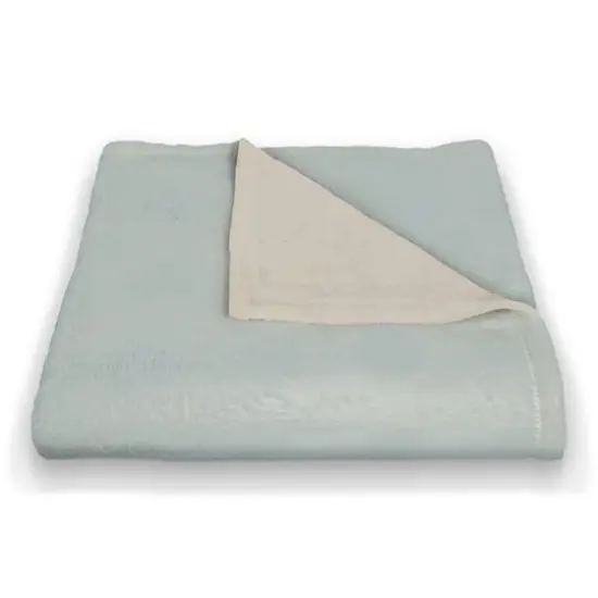 Bubbles Coral Fleece Blanket Blue {3}