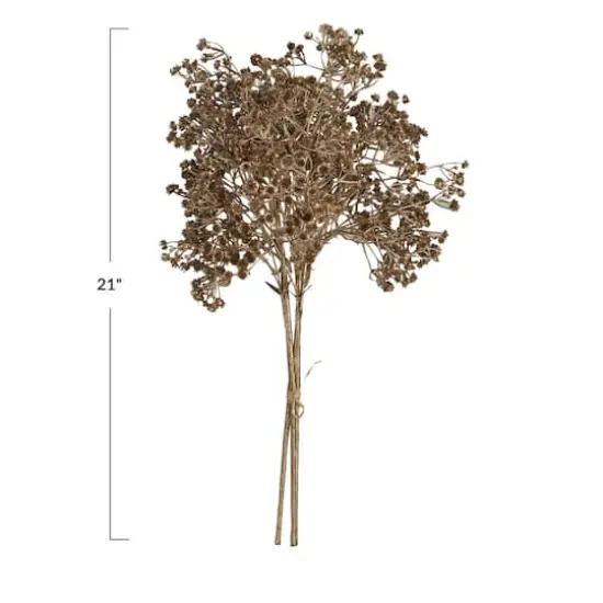 Hello Honey&reg; 21" Gold Faux Botanical Stems, 3ct. {4}