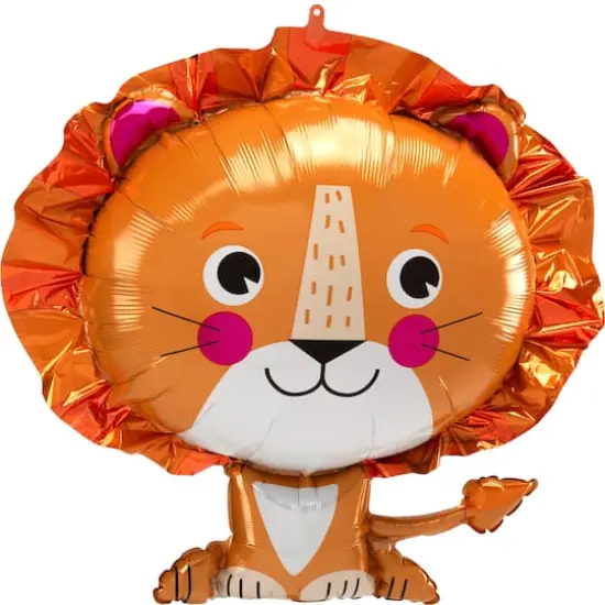 SuperShape&trade; 24" Lion Foil Balloon {1}