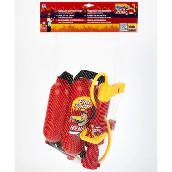 Theo Klein Firefighter Henry Fireman's Water Sprayer Toy {5}