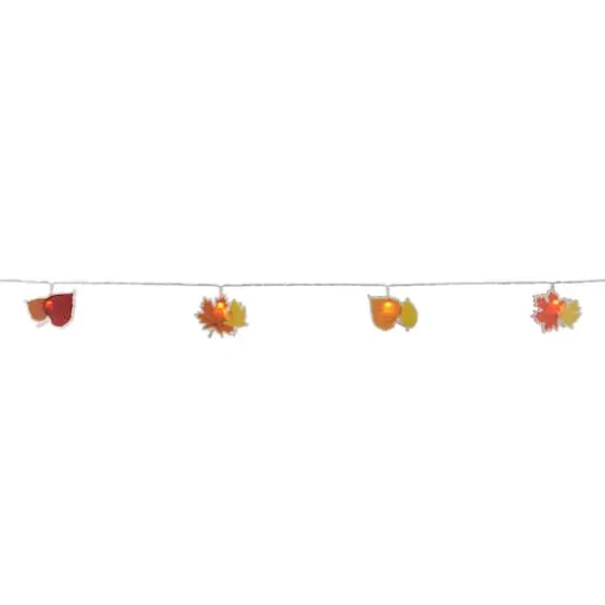 10ct. Warm White LED Acrylic Leaf String Lights by Ashland&reg; {1}