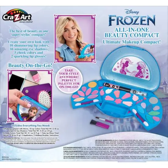 Cra-Z-Art&reg; Disney&reg; Frozen II All in One Beauty Compact Makeup Kit {8}