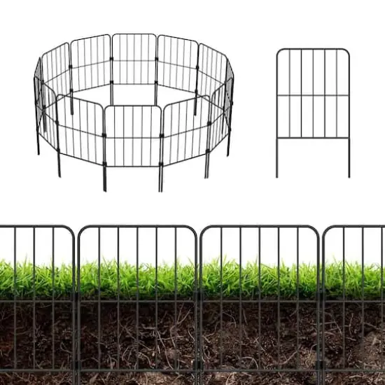 NEX&trade; Outdoor Lawn Landscape Panel Fence with Square Wire, 10ct. {1}