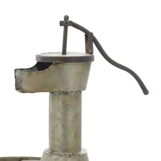 Grey Iron Farmhouse Fountain, 18" x 15" x 17" {8}