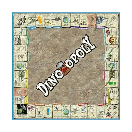 Dino-Opoly Board Game {5}