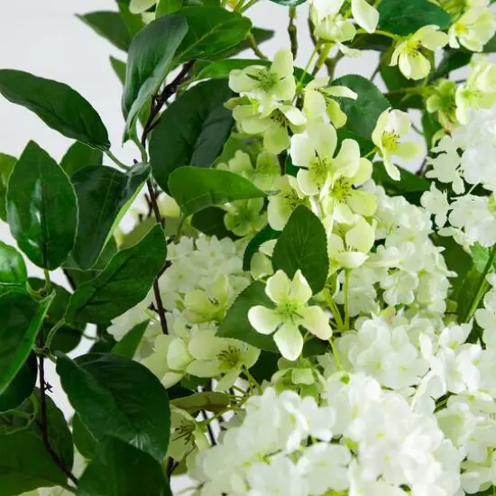 2.5ft. Artificial Mixed Flower Arrangement in Hyacinth Weave Basket {7}