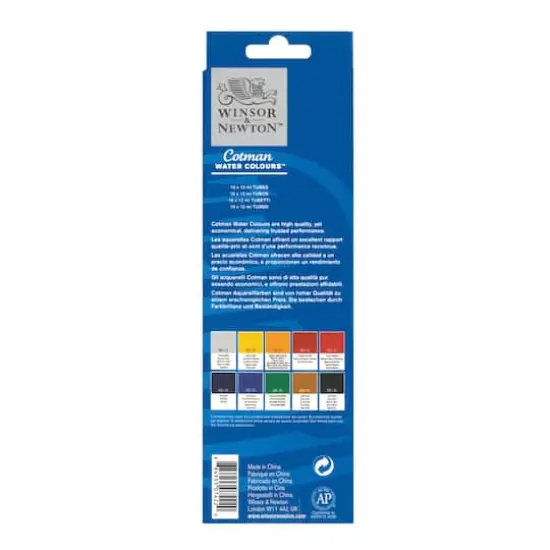 Winsor & Newton&trade; Cotman Water Colours&trade;10 Color Paint Set {11}