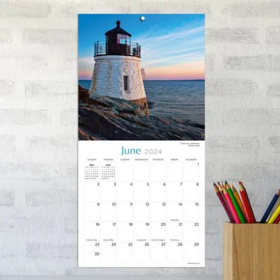 TF Publishing 2024 Lighthouses Mini Calendar {5}