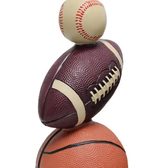 Simple Designs™ 22" Basketball, Baseball, Football Table Lamp with Beige Shade {12}