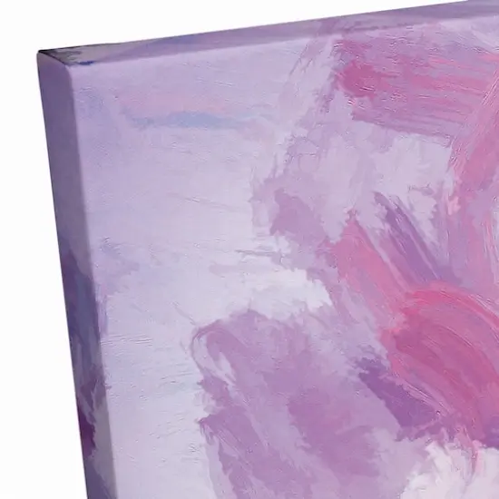 Lilac Florals 24" x 24" Canvas Wall Art {4}