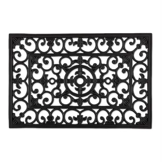 DII&reg; Natural Rubber Wrought Iron Doormat {1}