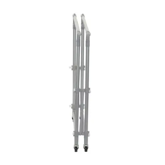 Household Essentials 62" Folding Double Garment Rack with Wheels {10}