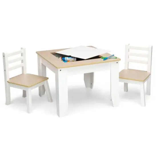 Chelsea White Table & Chair Set {5}