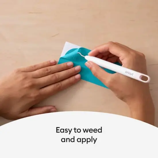 Cricut&reg; Permanent Heat-Activated Color-Changing Vinyl Turquoise/Light Blue {6}