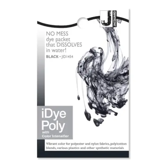 Jacquard Synthetic Fabric iDye, 14g Black {1}