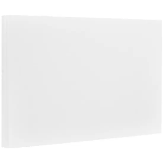 JAM Paper 5" x 7" White Blank Flat Note Cards {3}