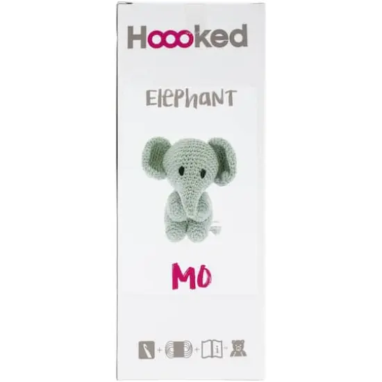 Hoooked DIY Mo the Elephant Eco Barbante Crochet Kit {3}
