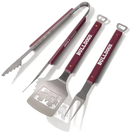 College Team Barbecue Set Mississippi State Bulldogs {1}