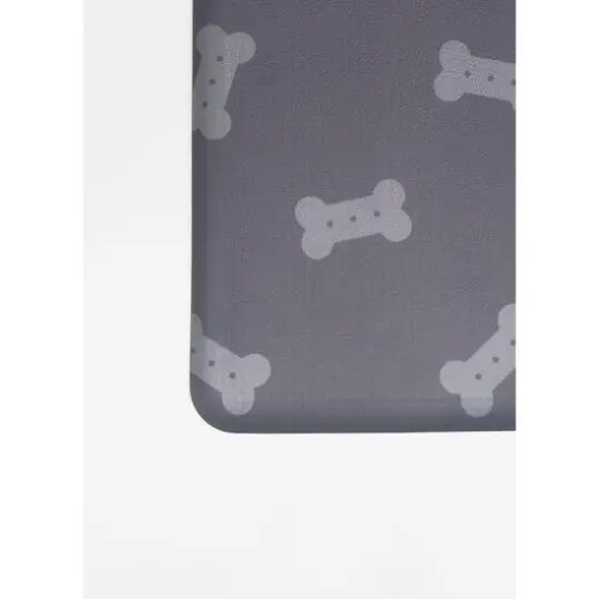 FloorPops Bones Blue Anti-Fatigue Comfort Floor Mat, 32" x 20" {7}