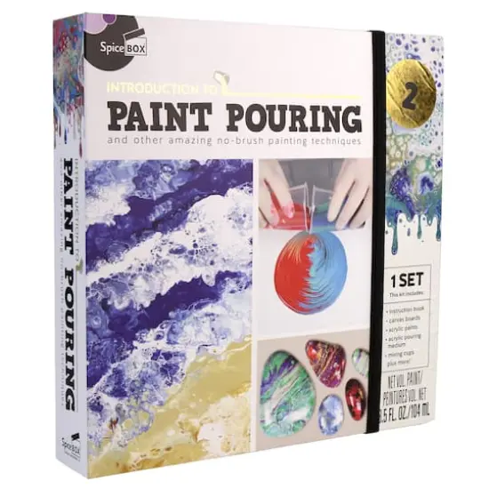 SpiceBox Introduction to Paint Pouring Kit {3}