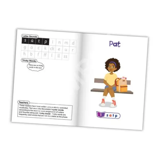 Junior Learning The Beanies Phase 2 Reader Set {4}