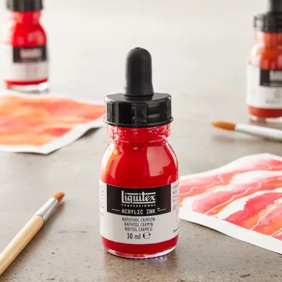 Liquitex&reg; Professional Acrylic INK!, 1oz.Naphthol Crimson {3}