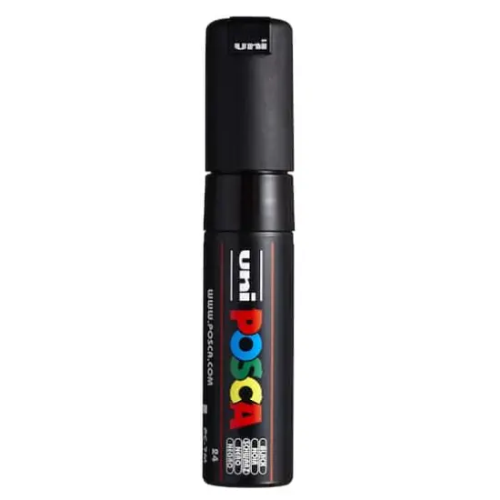 uni&reg; POSCA&reg; PC-7M Bullet Marker Black {1}
