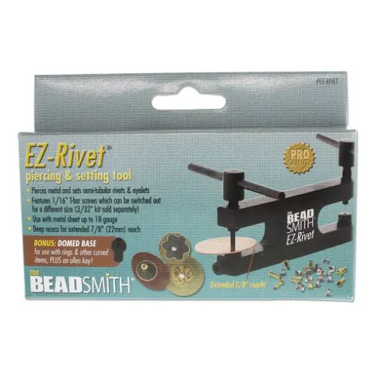 Beadsmith&reg; Rivet Tool Kit Punch & Flare Hollow Rivets, 1/16&rdquo; {3}