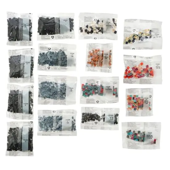 10" x 10" Colorful Dog Pixelated Brick Art Kit by Make Market&reg; {4}