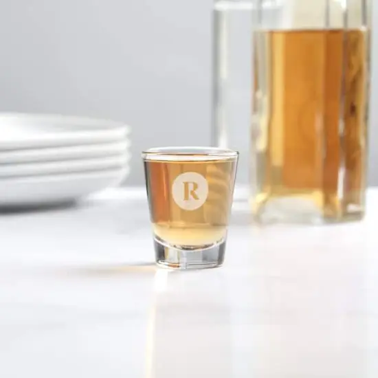 Hortense B. Hewitt Co. Monogram Shot Glass L {4}