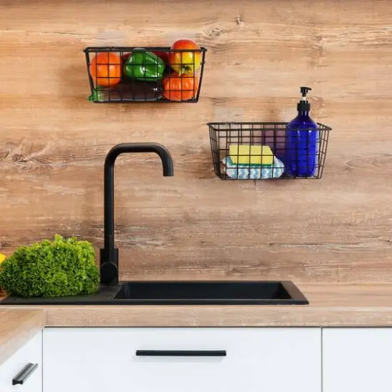 NEX&trade; Hanging Metal Storage Basket, 2ct. {8}