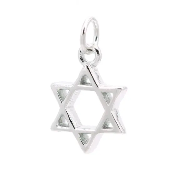 Sterling Silver Star of David Icon Charm by Bead Landing&trade; {6}