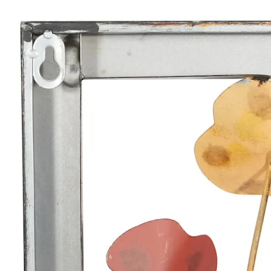 Multicolor Metal Traditional Floral Wall D&eacute;cor Set, 4ct. {5}