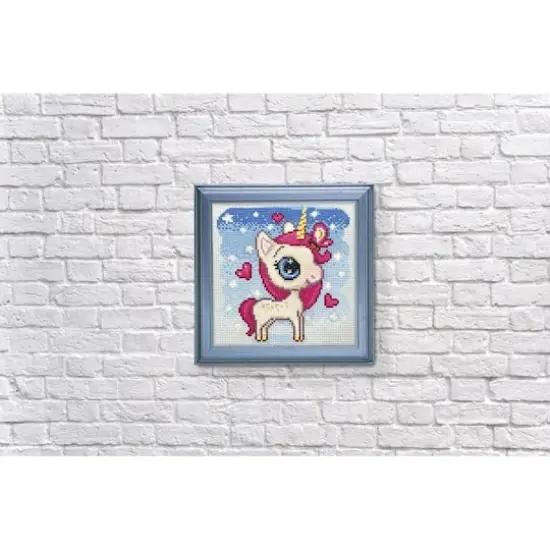 Crafting Spark Unicorn in Love Diamond Painting Kit {4}