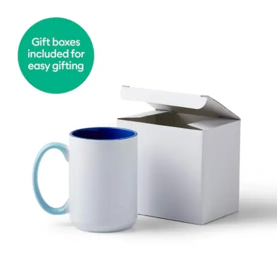 Cricut&reg; 15oz. Ocean Beveled Ceramic Mug Blank {6}
