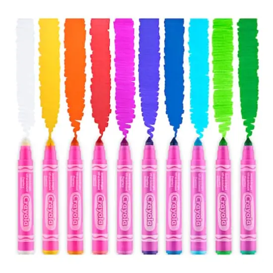 Crayola&reg; Bold & Bright Broad Line Washable Markers, 10ct. {3}
