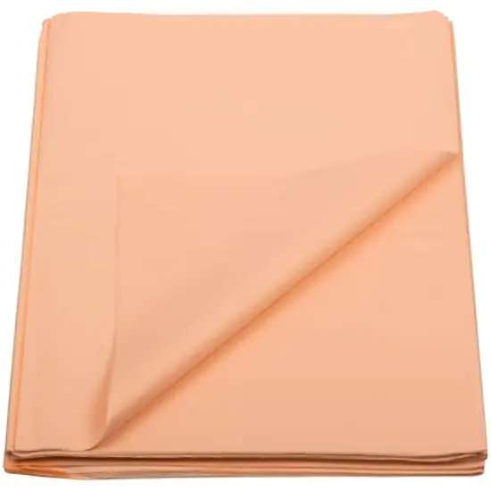 JAM Paper Tissue Paper, 480 Sheets Peach Orange {4}