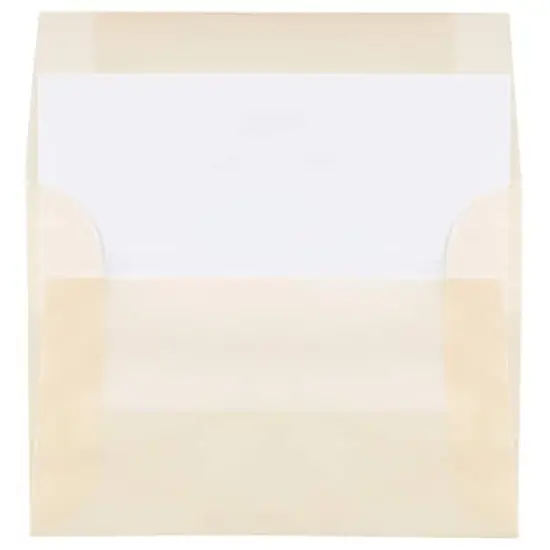 JAM Paper A1 Translucent Vellum Invitation Envelopes, 25ct. Spring Ochre {5}