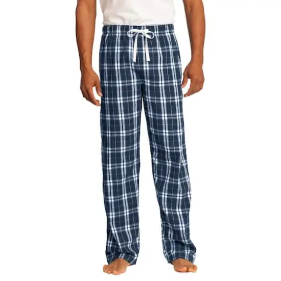 District&reg; Men's Flannel Plaid Pant True Navy {4}