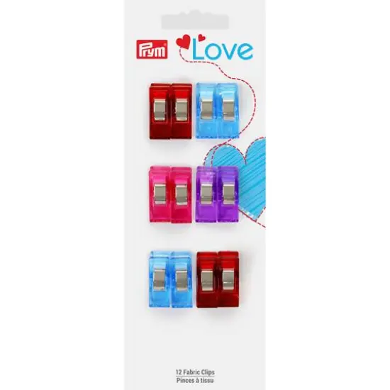 Prym&reg; Love Small Fabric Clips, 12ct. {1}