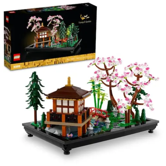LEGO&reg; Icons Tranquil Garden 10315 Building Kit for Adults (1,363 Pieces) {1}