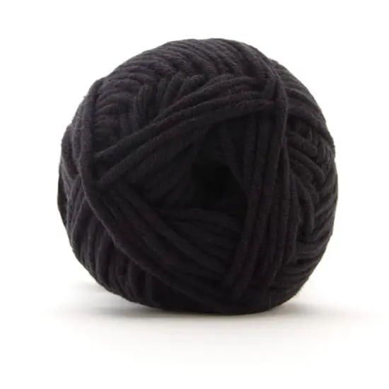 Bulky Twist&trade; Solid Yarn by Loops & Threads&reg; Black {4}